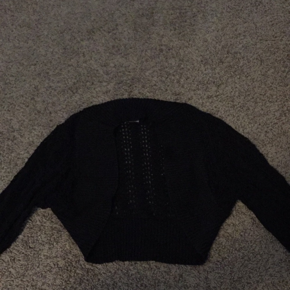 Black dress sweater